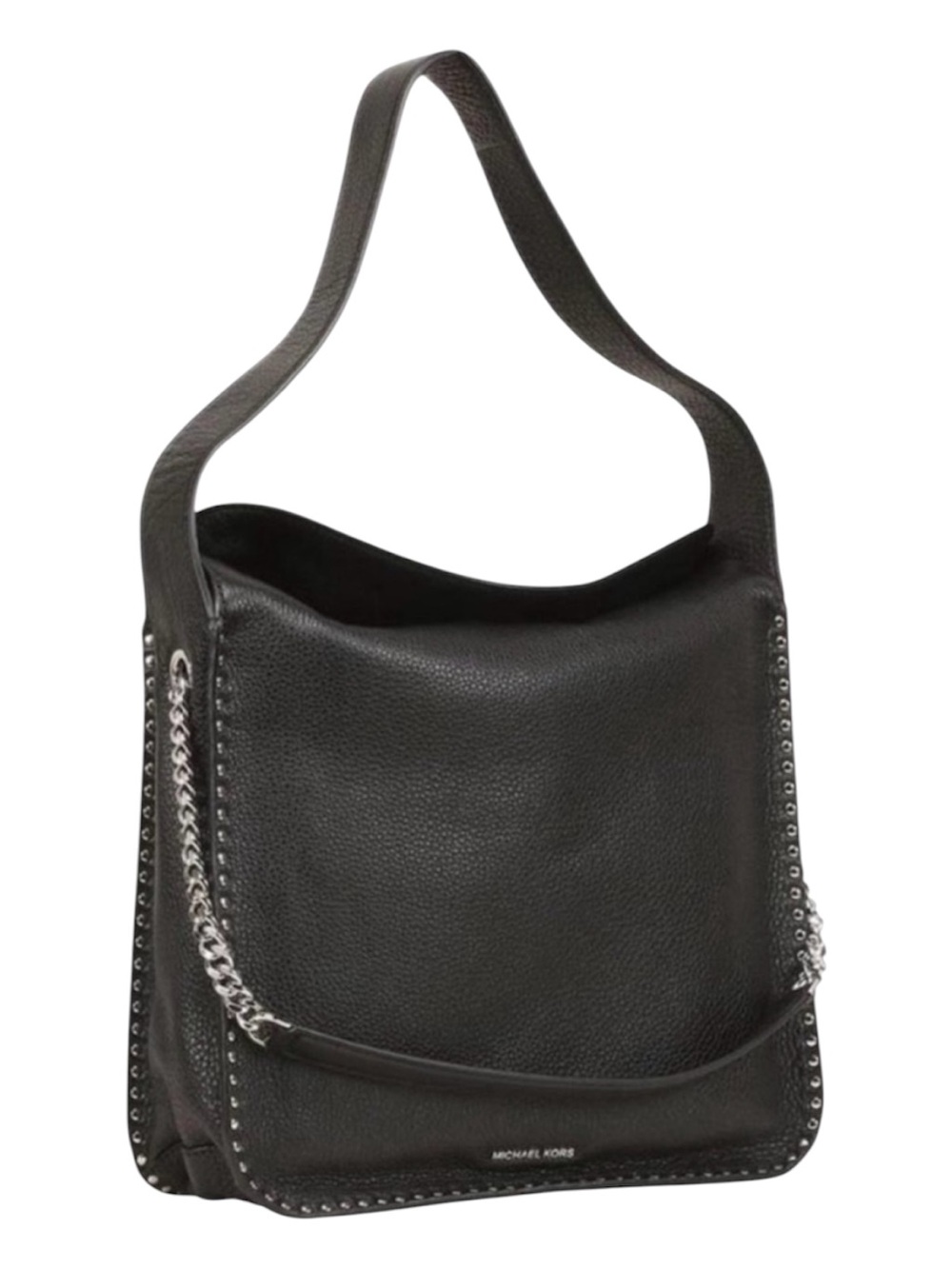 Michael Kors Studded Astor Hobo Bag